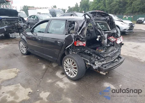 2007 Audi A3 2.0T z USA, uszkodzony, nr VIN WAUNF78PX7A034267